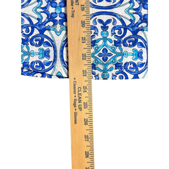 IBKUL Women’s S 1/4 Zip Long Sleeve Activewear Top Multicolor Blue Green UPF - Picture 6 of 6